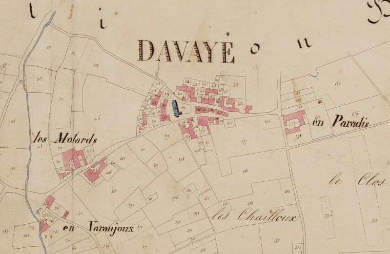 Fichier:DavayéCadastre de 1830.jpg